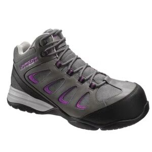 Hytest Hiker CT ESD Ankle Leather Safety Boots Shoes Grey 6.5